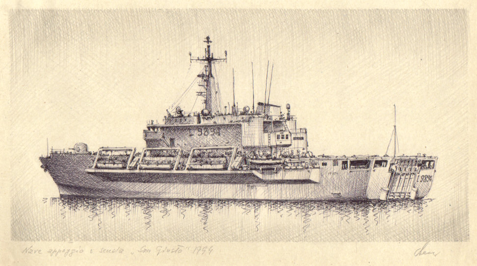 1994 - Nave appoggio e nave scuola 'San Giusto' 